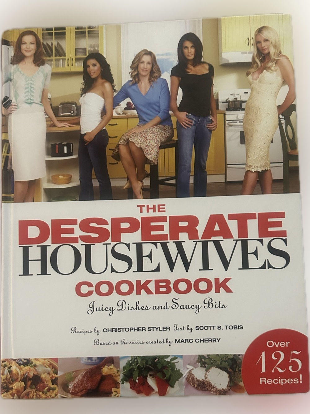 The Desperate Housewives Cookbook - White & Red Cover